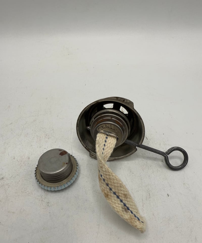 未点火　廃盤ドイツ製　錫メッキ　FEUEHANDフュアハンド　純正ケース付 未点火 廃盤ドイツ製 錫メッキ FEUEHANDフュアハンド 純正ケース