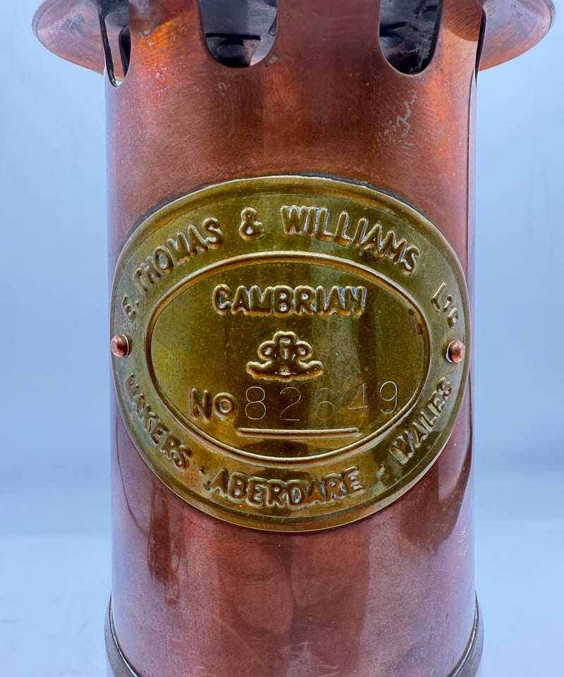 001 E. Thomas & Williams カンブリアンランタン Copper Shi