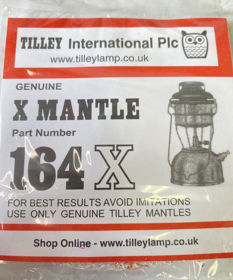 TILLEY ランタン用両切りマントル 10枚 | ヴィンテージランタン