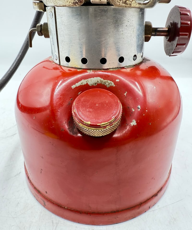 【63歳の方のバースデーランタン】コールマン　チェリーレッドランタン２００A バースデーランタン』コールマン 200A 1963年3月製造