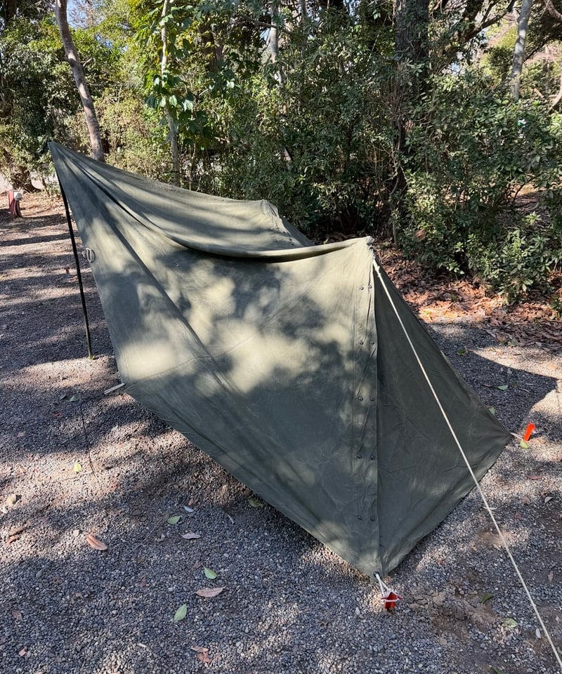 軍幕❗️アメリカ軍 Shelter Half パップテント2枚セット