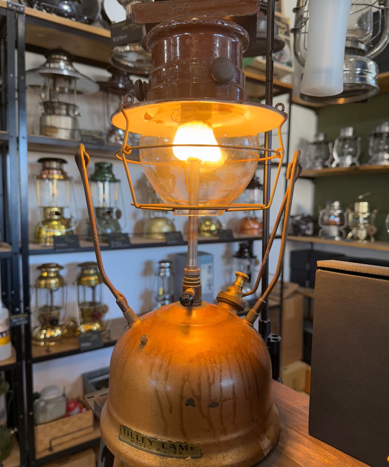 TILLEY LAMP MODEL P.L.53 | ヴィンテージランタン販売のお店「TOMOS」