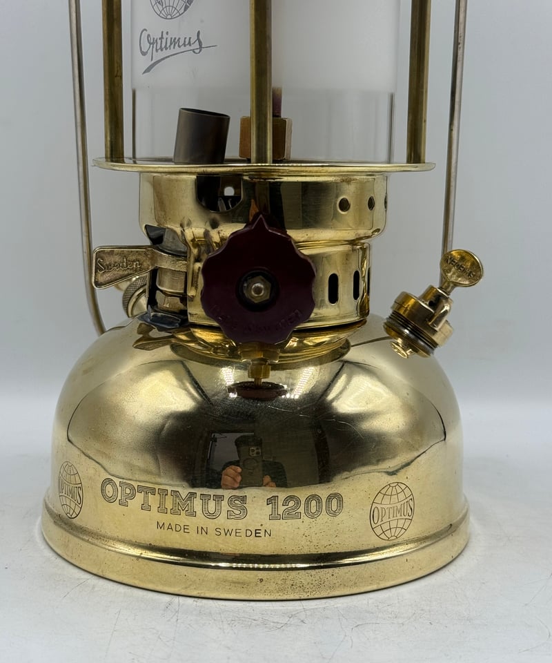 OPTIMUS 1200 ブラス オリジナルフロストグローブ OPTIMUS 1200 ブラス オリジナルフロストグローブ
