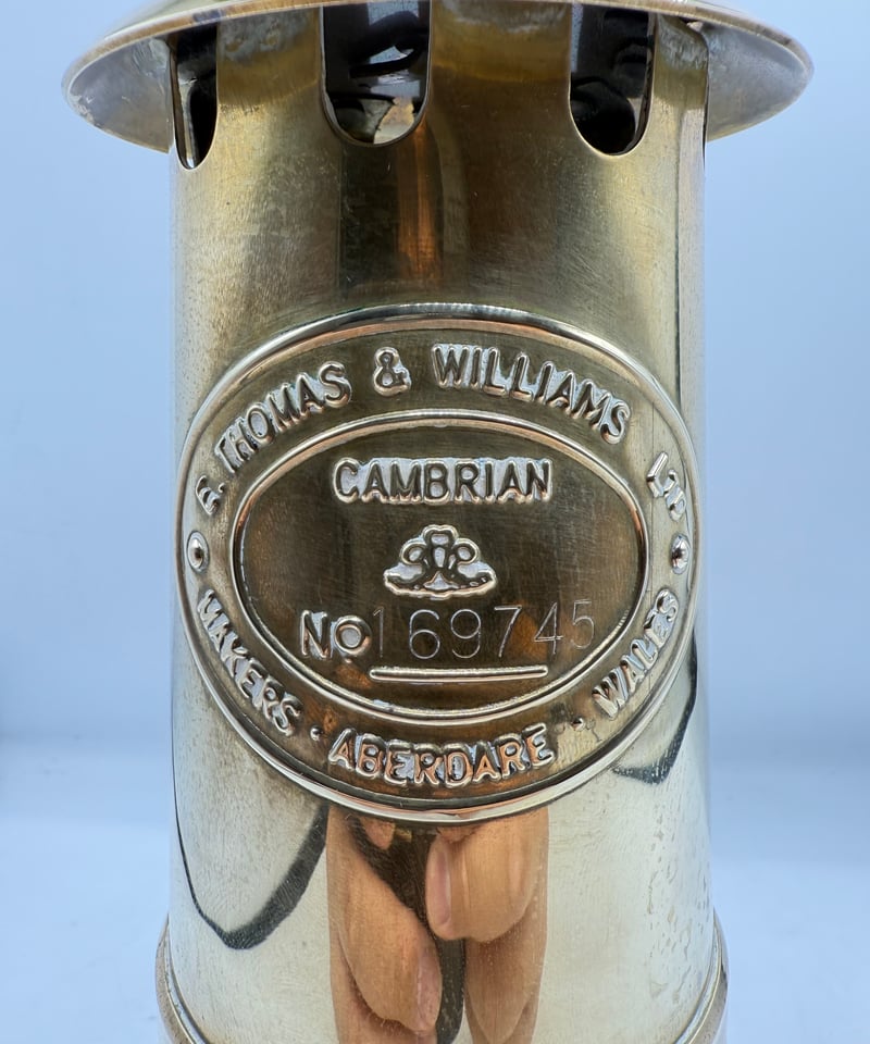 【新品未使用】E.Thomas & Williams ゴールド E. Thomas & Williams イギリス製 オイルランタン ランプ GOLD