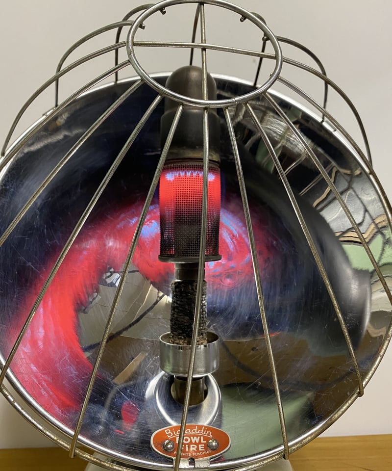 ヴィンテージストーブ BIALADDIN BOWL FIRE ホワイト ヴィンテージストーブ BIALADDIN BOWL FIRE ホワイト