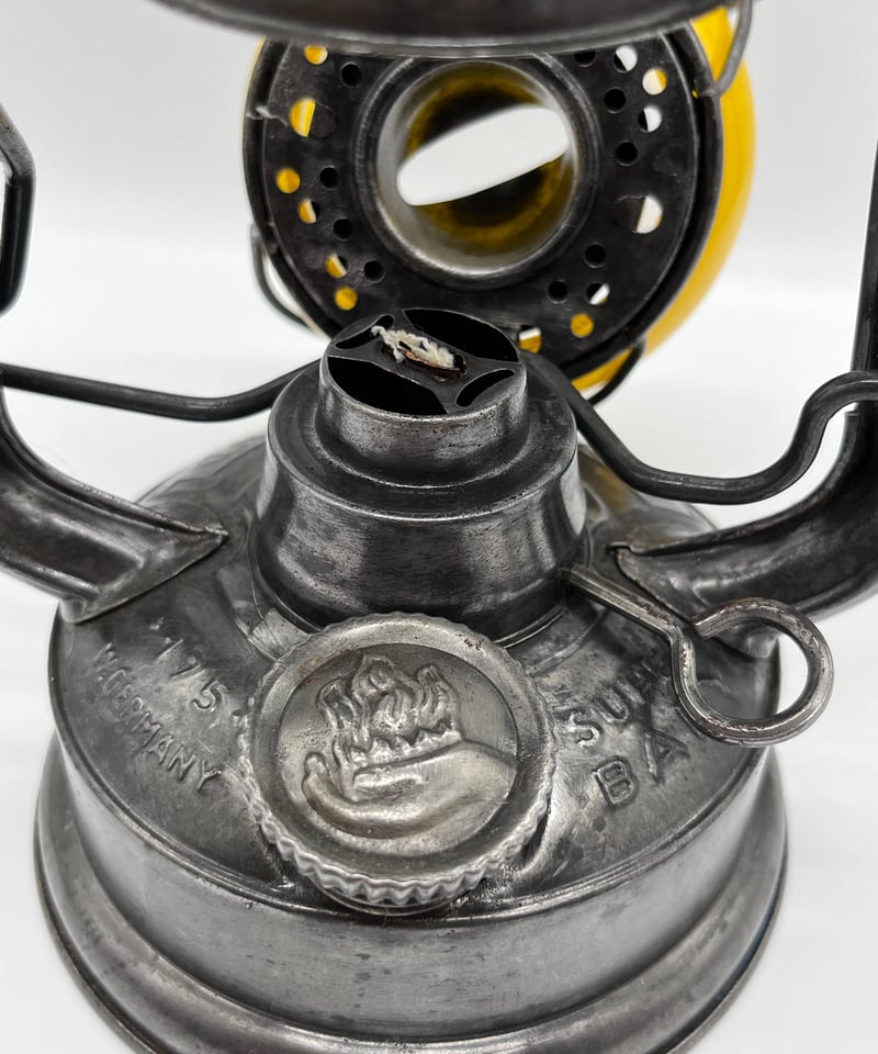 【未使用】 FEUERHAND 175 イエロー ヴィンテージ ランタン 009 FEUERHAND No.175 イエローグローブ | ヴィンテージランタン