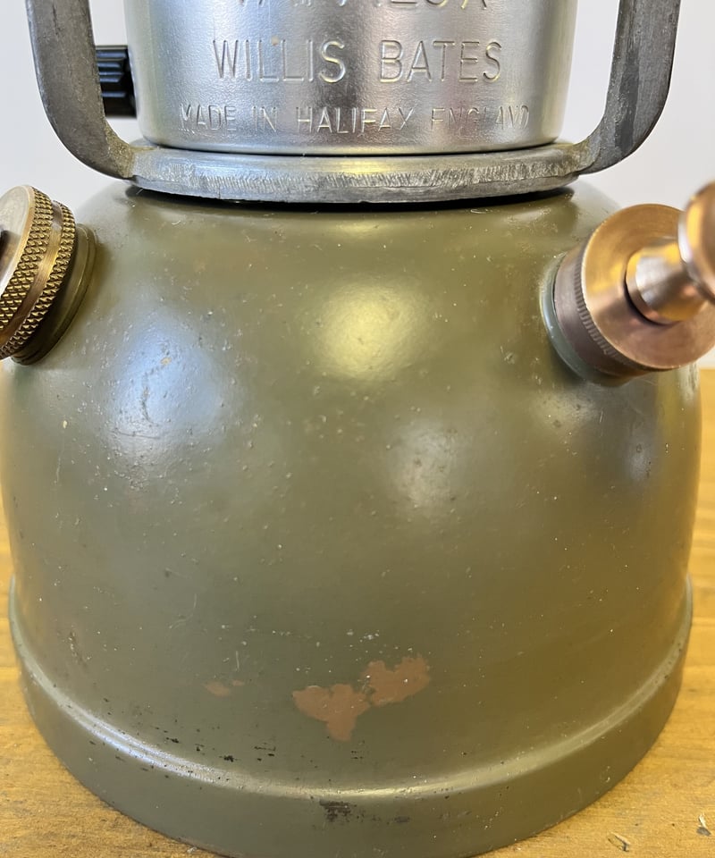 Willis Bates Vapalux M1 ミリタリーランタン | ヴィンテージ Willis Bates Vapalux M1 ミリタリーランタン | ヴィンテージ
