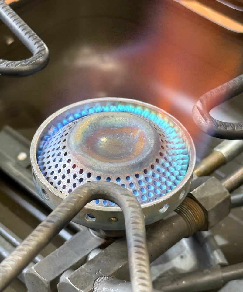 006極美『ドイツ軍用‼️ミリタリーストーブ❗️』ENDERS Benzin-Gaskoch