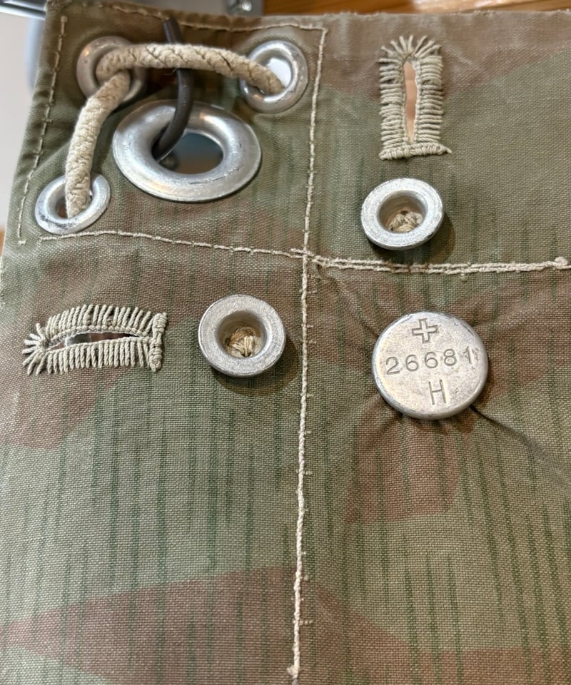 軍幕』貴重❗️スイス軍幕 スプリンターカモ 1枚 | ヴィンテージ