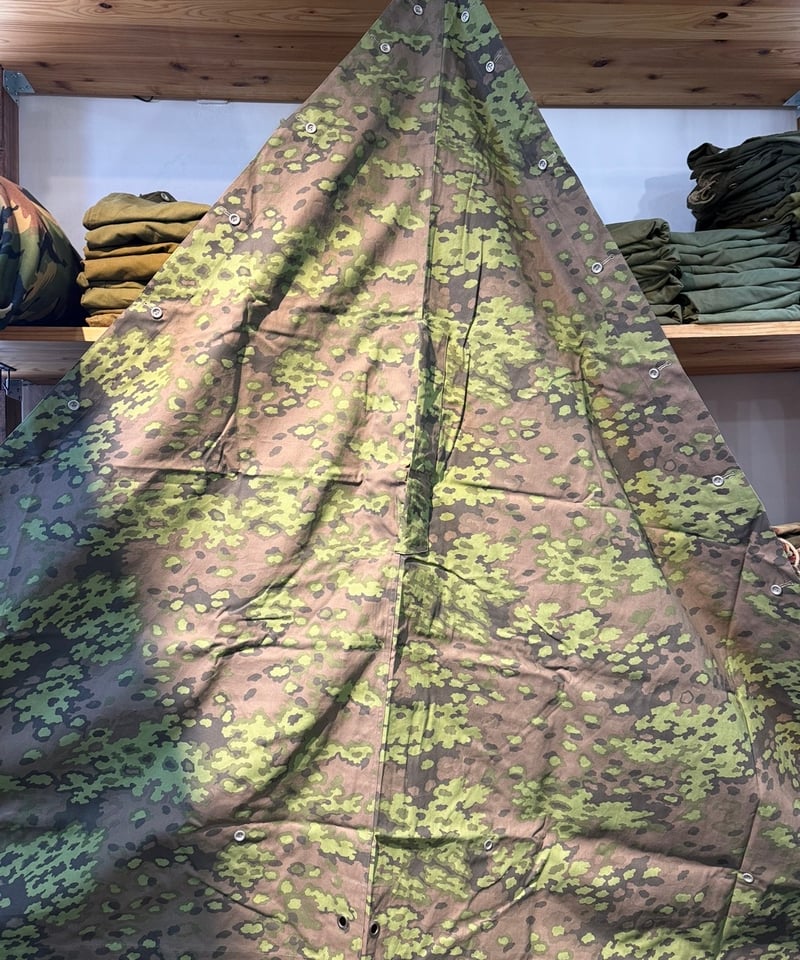 002 軍幕❗️ドイツ軍幕 スプリンターカモ 1枚 レプリカ