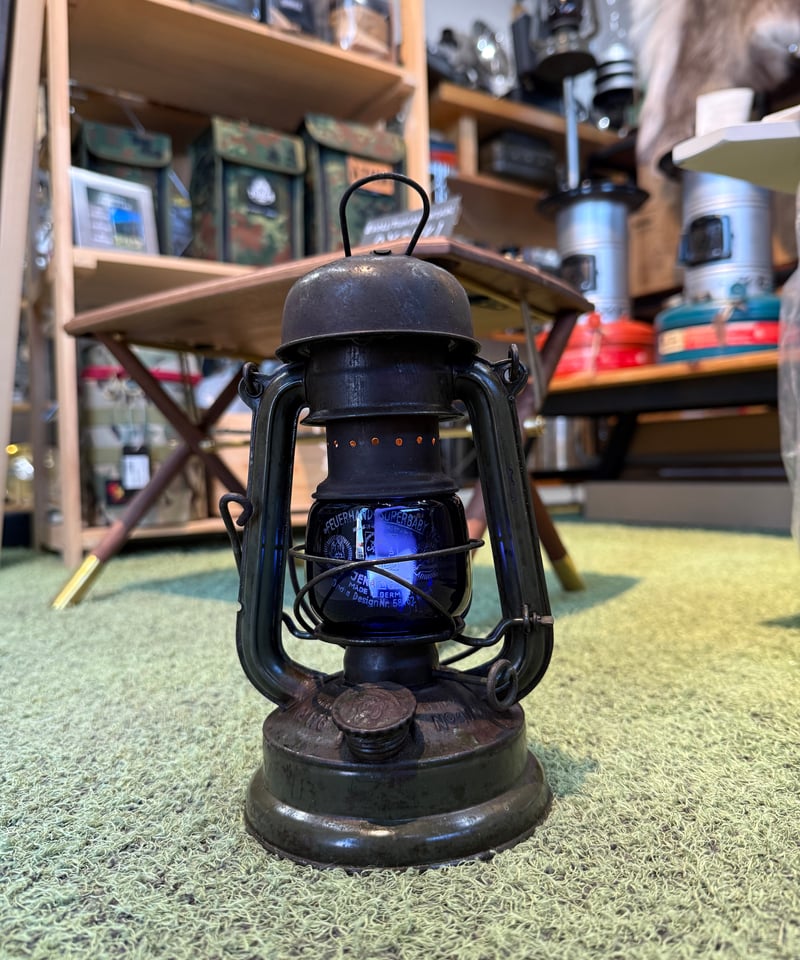 レアなルグランブルービンテージフラワーマシンガンカットソー 001 レアアイテム‼️FEUERHAND No.176e WW2 ブルーガラス | ヴィン