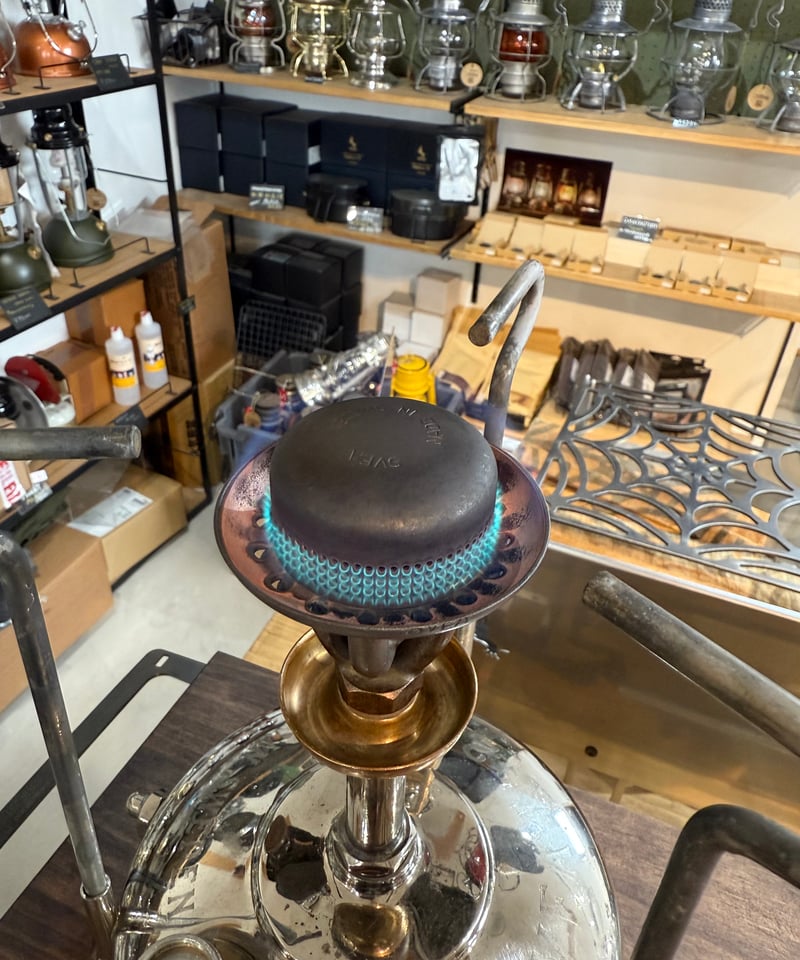 レアアイテム❗️SVEA サイレントバーナー No.25 クロム