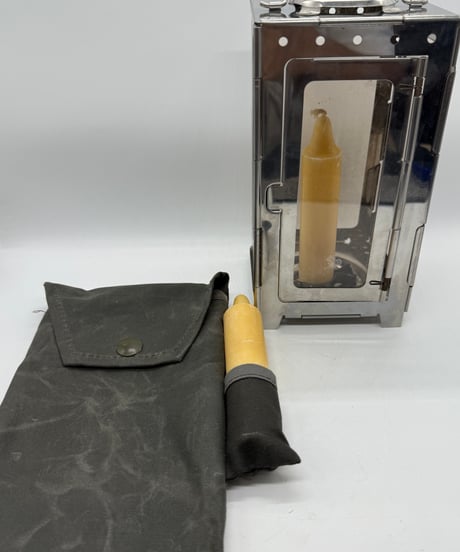 ☆④激レア スイス軍　フォールディングキャンドルランタン ブッシュクラフト　野営 ☆④激レア スイス軍 フォールディングキャンドルランタン