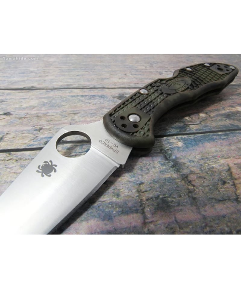 スパイダルコ C11ZFPGR デリカ4 ZOME 直刃 グリーンハンドル