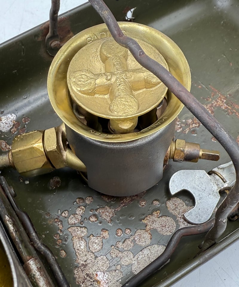 スウェーデン軍用ケロシンミリタリーストーブ‼️RADIUS No.43