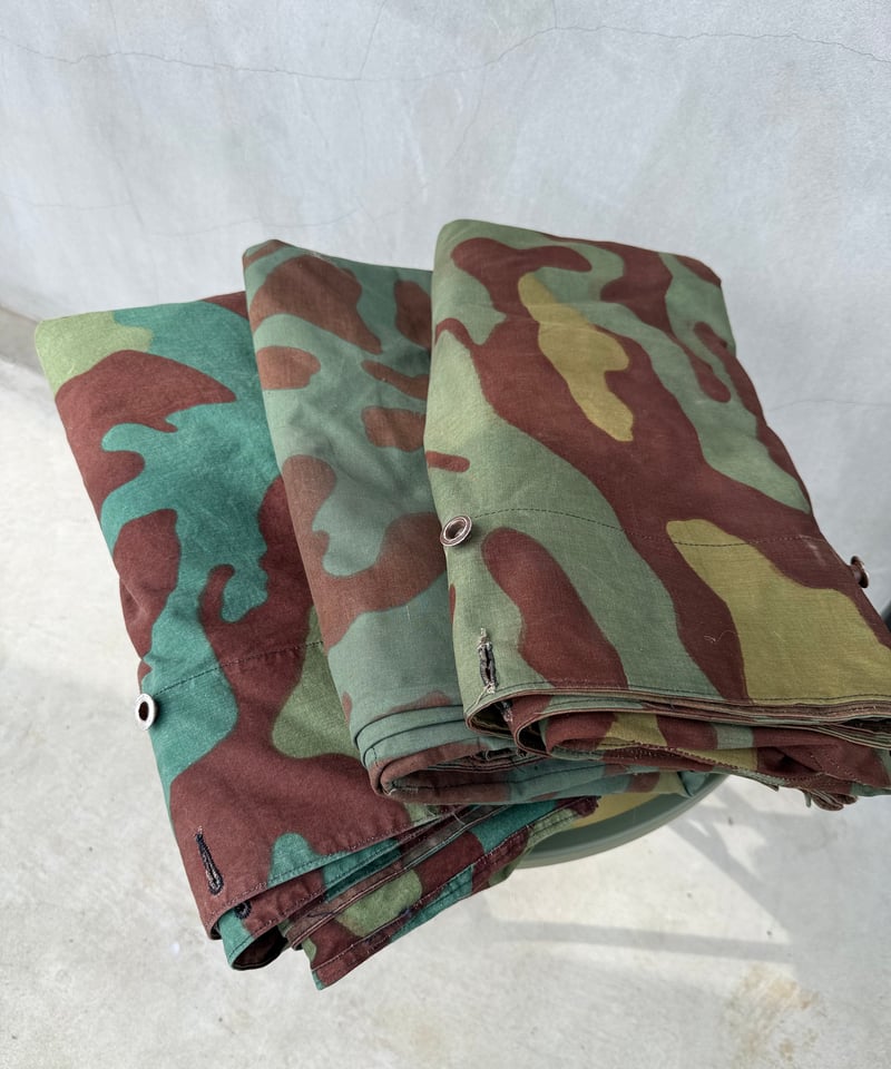 貴重❗️イタリア軍幕 M29 サンマルコ迷彩 3枚セット