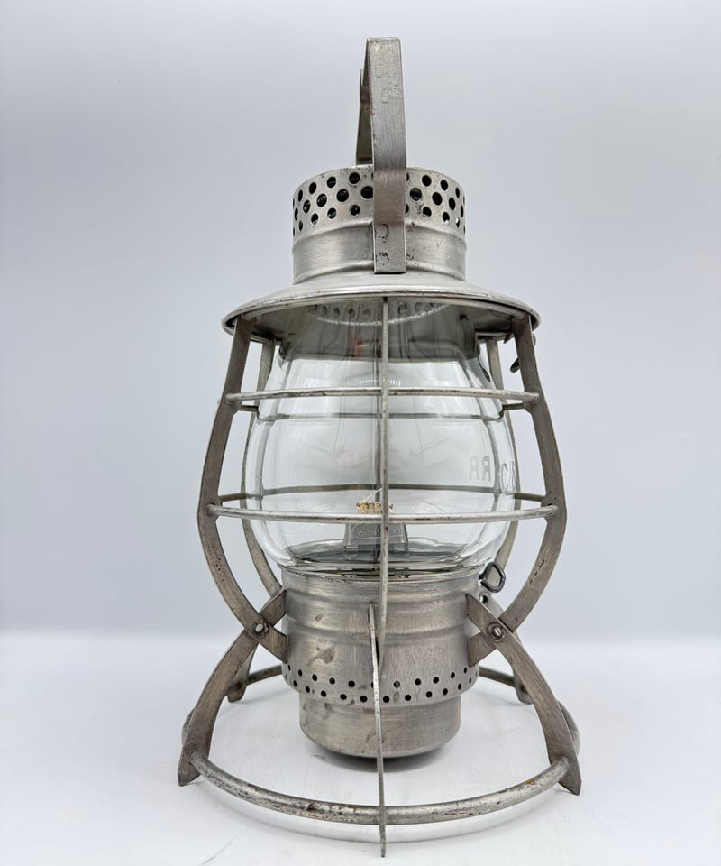 002 レイルロードランタン DIETZ No.39 STEEL CLAD クリアグローブ