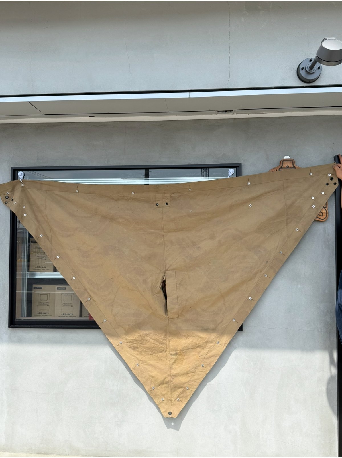 軍幕❗️フランス軍用テント リザードカモ 1枚バラ売り