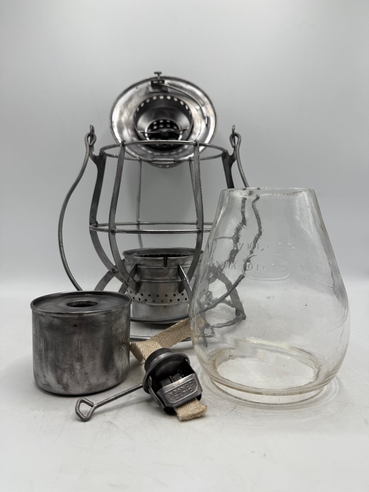 DIETZ STEEL CLAD 39 デイツ レイルロードランタン 002 レイルロードランタン DIETZ No.39 STEEL CLAD クリア