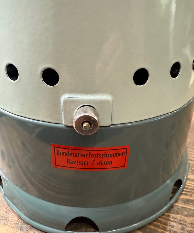 005 極美❗️スイス軍用ミリタリー石油ストーブ TURM社『L51