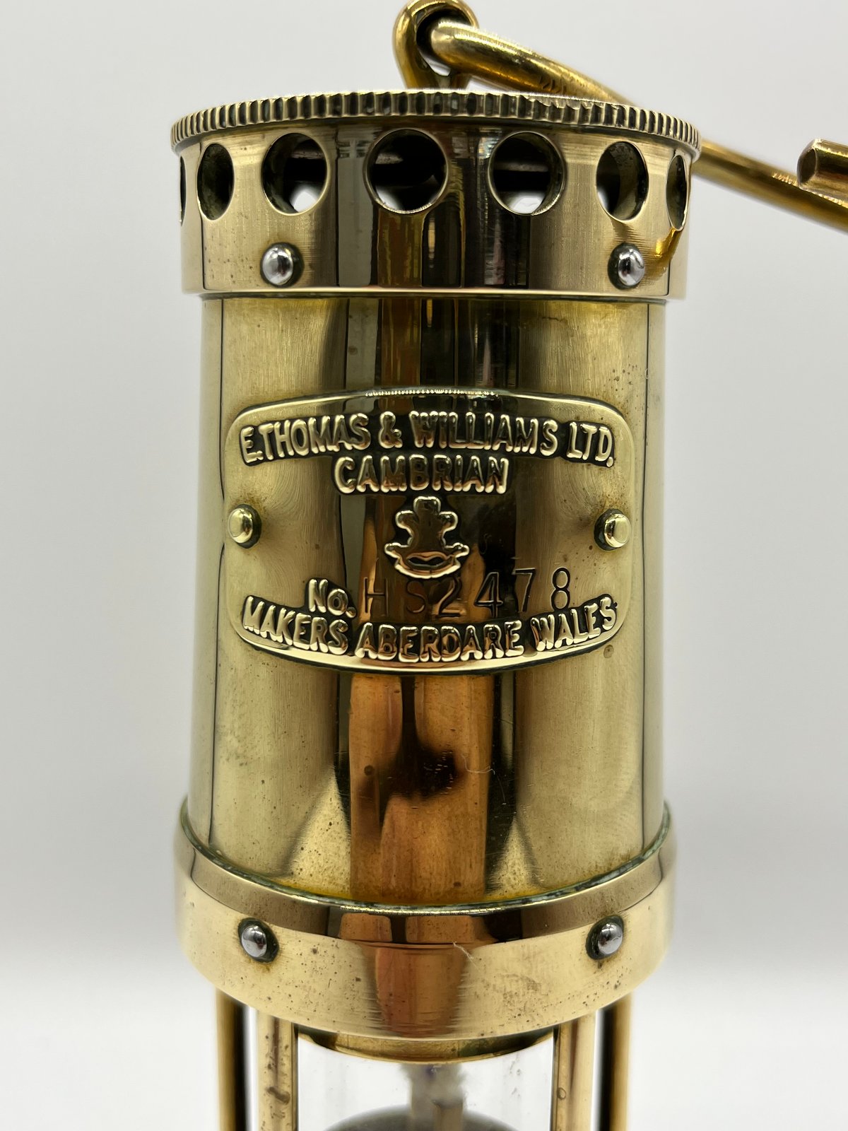 004 E. Thomas & Williams カンブリアンランタンミニ ブラス 004 E. Thomas & Williams カンブリアンランタンミニ ブラス