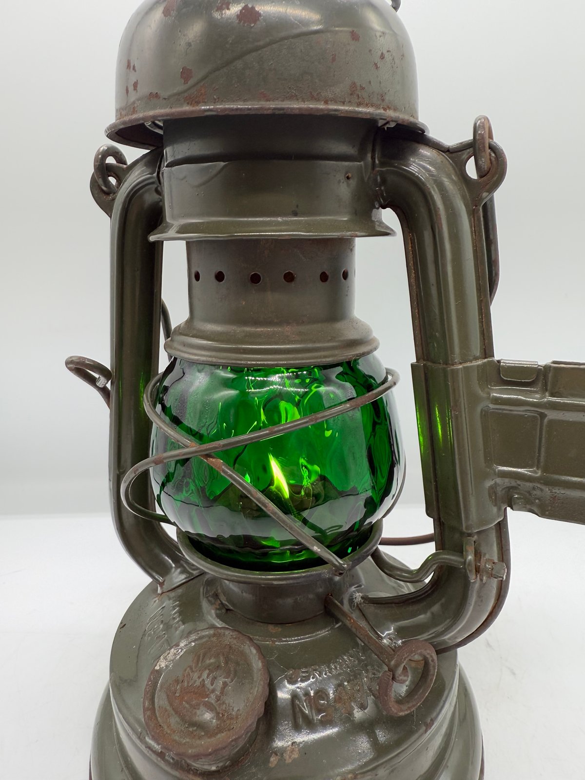 Vintage Pressed Glass　プレスガラスの5点セット　【未使用】 戦前 プレスガラス 鹿に紅葉 ポンド皿 ガラス皿4枚セット(SMALL
