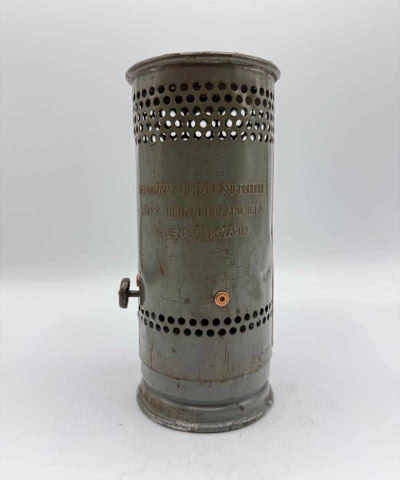 001『チェコ軍用‼️ミリタリーストーブ❗️』MARS HEATER グレー