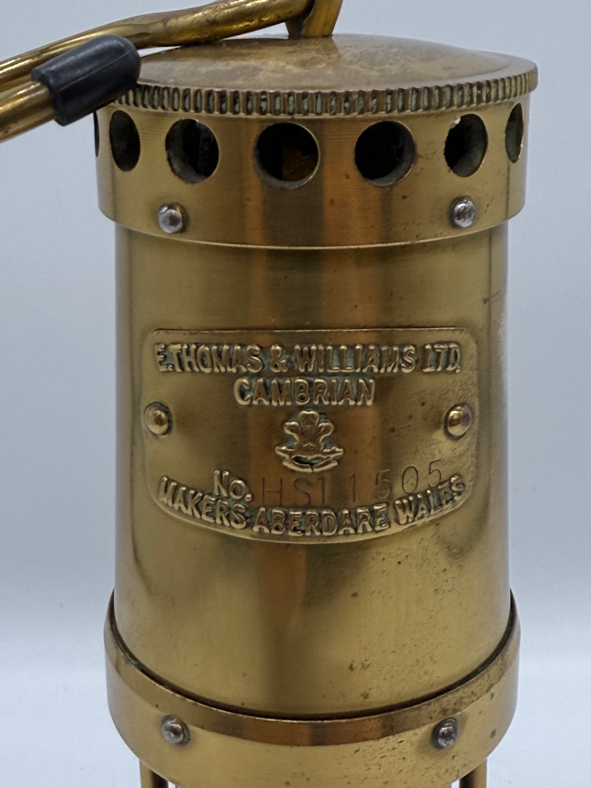 006 E. Thomas & Williams カンブリアンランタンミニ ブラス 006 E. Thomas & Williams カンブリアンランタンミニ ブラス