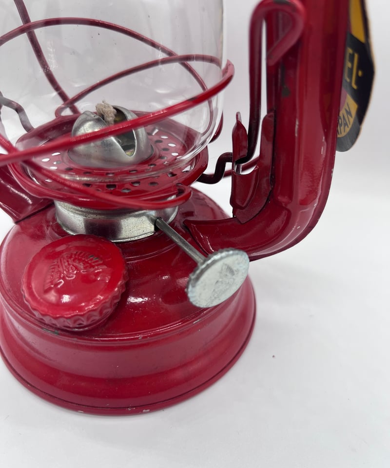 別所ランプ winged wheel NO.1000 Winged Wheel Vintage Red Lantern No. 350 Approx. 7.5 Inches