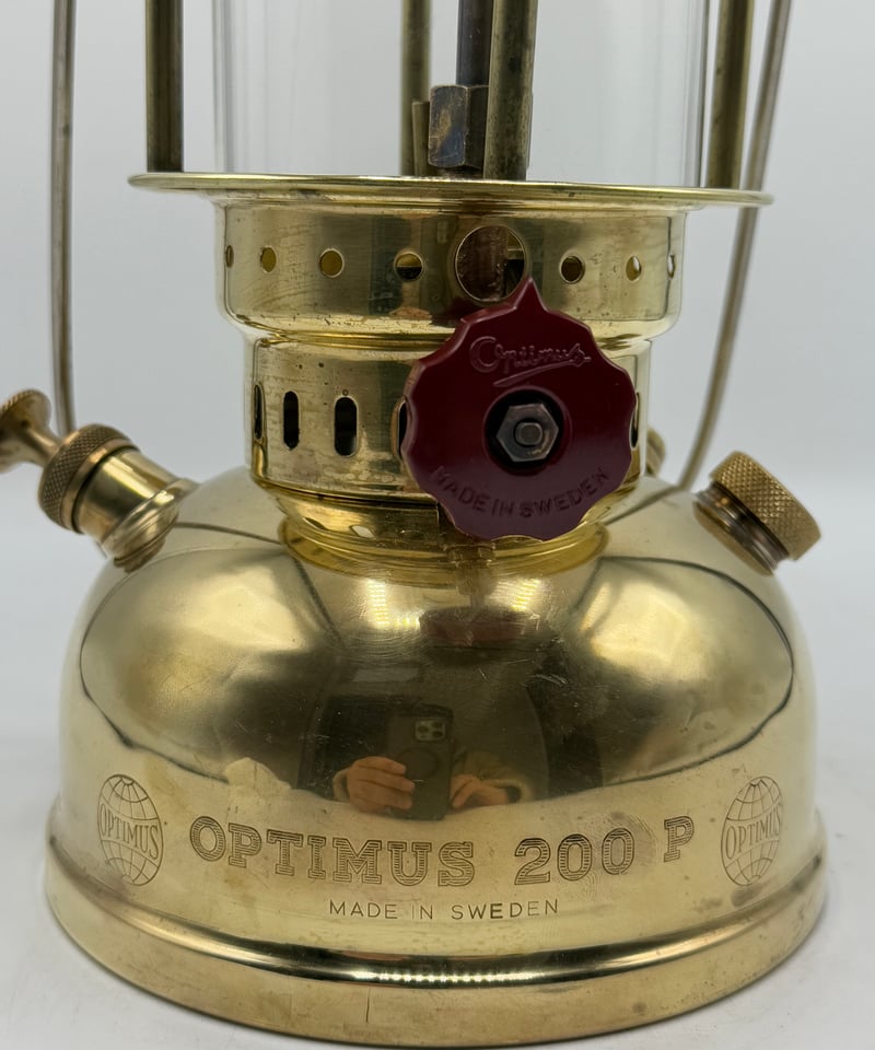 002 ミリタリーランタン‼️スウェーデン軍用OPTIMUS 200 P