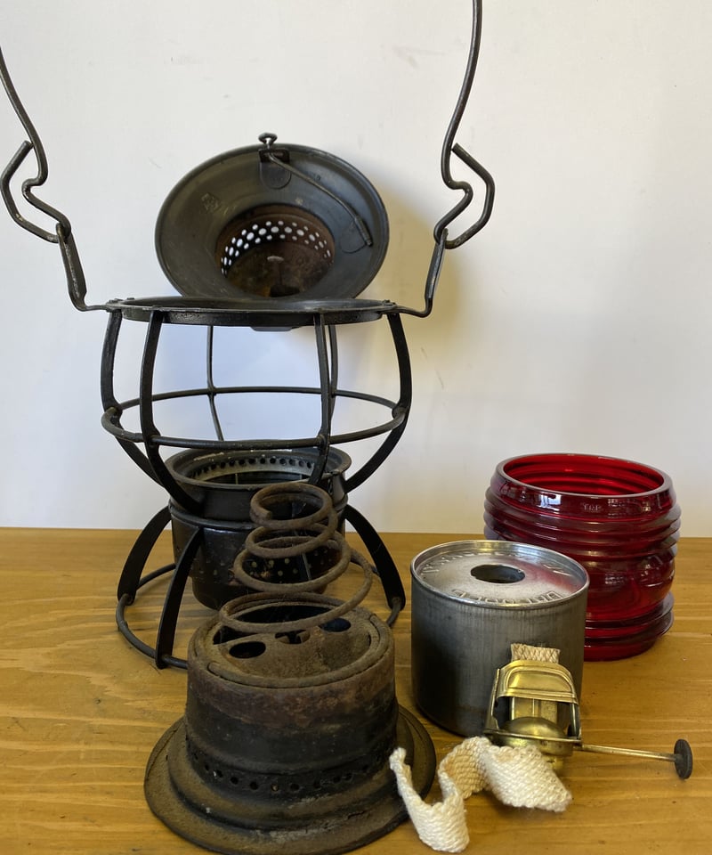 レイルロードランタン DRESSEL レッドグローブ | ヴィンテージランタン