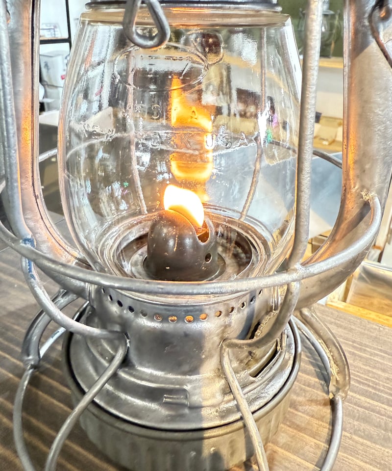 008 レイルロードランタン 1945年1月製造 DIETZ VESTA クリアグローブ N