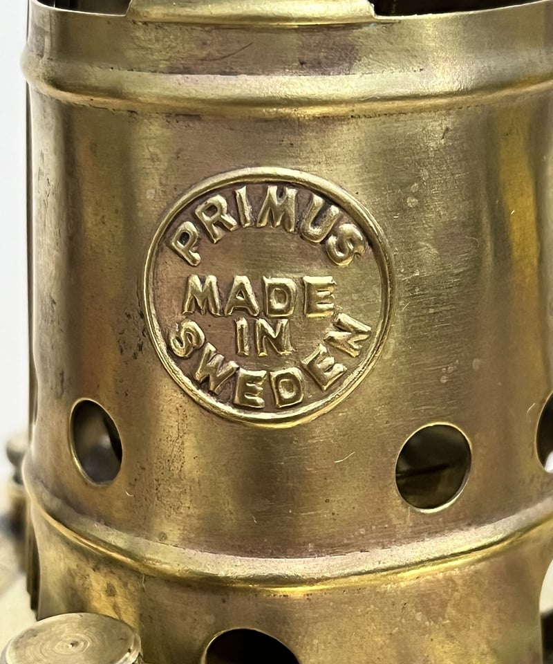 PRIMUS No.96 シングルバーナーストーブ ブラス Made In Sweden PRIMUS No.96 シングルバーナーストーブ ブラス Made In Sweden