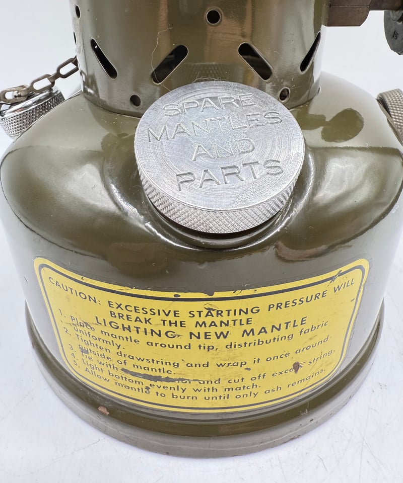 COLEMAN 252A ミリタリーGIランタン 1956 イエローガラス
