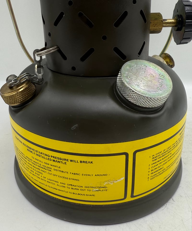 SMP社製(コールマン)GIミリタリーランタン 252A SMP社製(コールマン)GIミリタリーランタン 252A