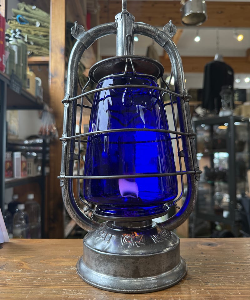 001 BAT No.699 ホットブラストランタン ブルーグラス | ヴィンテージ