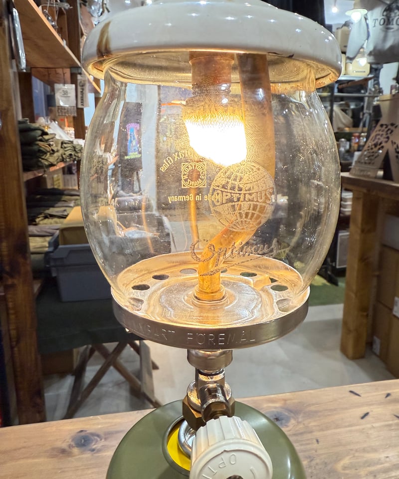 802products 60s アンバーシェード真鍮棒 ガス缶2Set 60'sクリスタル