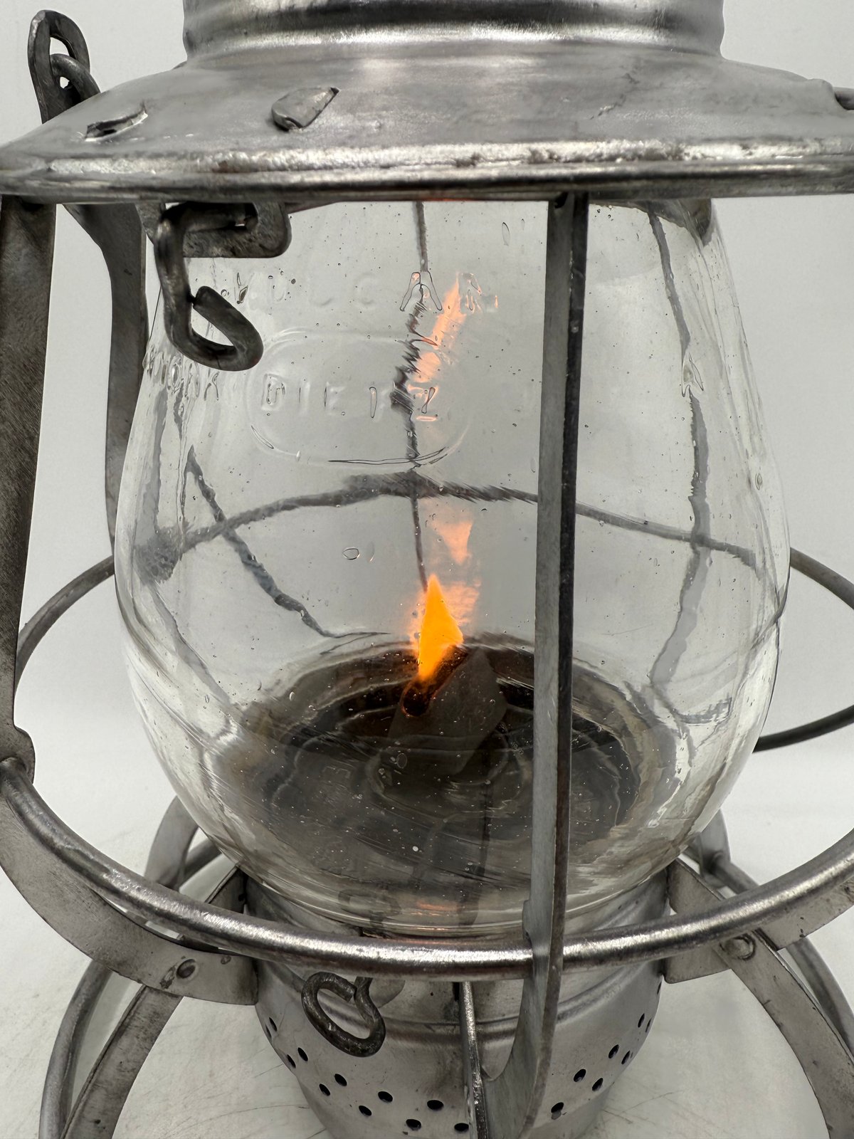 001レイルロードランタン DIETZ No.39 STEEL CLAD クリア