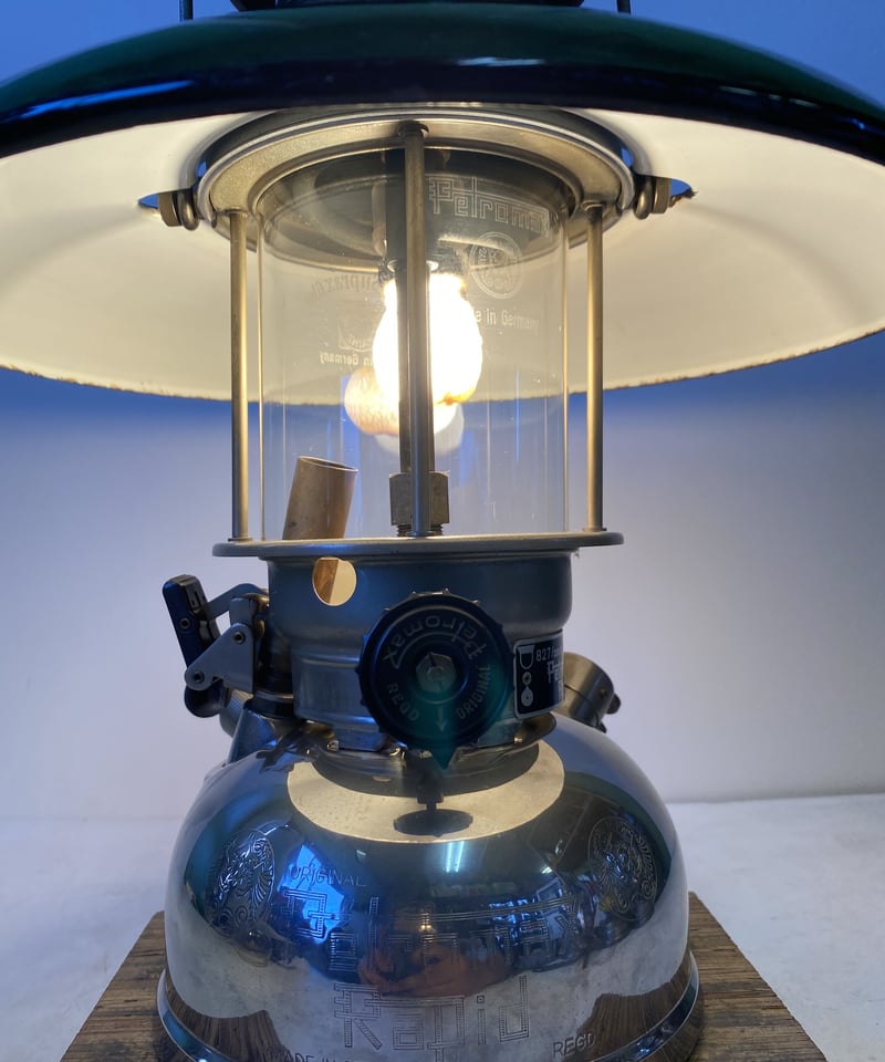 PETROMAX 250CP オールニッケル グリーンカラーリフレクター付き