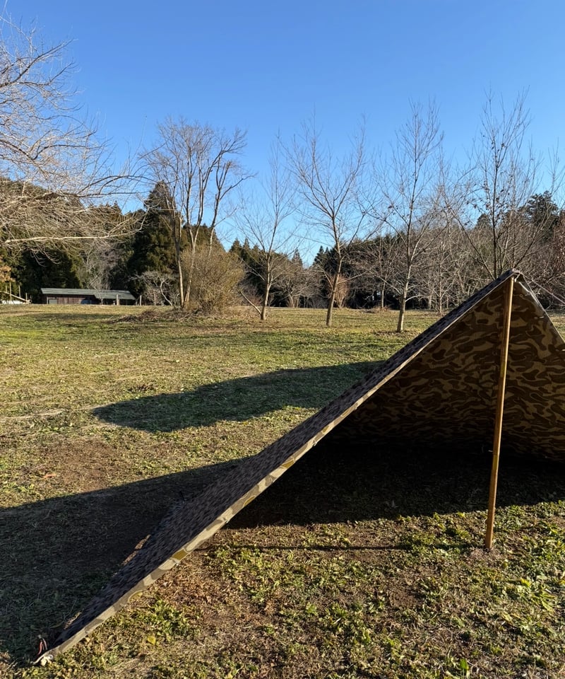 希少 オーストリア軍 ポンチョテント リバーシブル ポーランド軍ポンチョテント No.1 ポンチョ二枚でテントになります