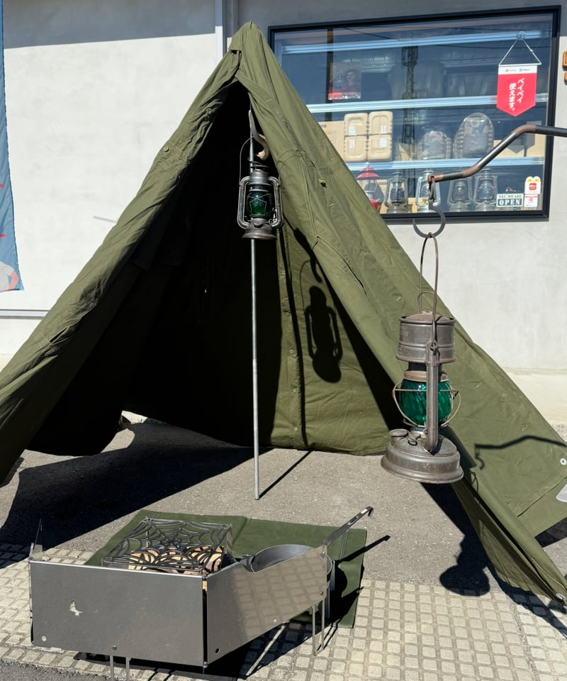 軍幕❗️ポーランド軍ポンチョテント | ヴィンテージランタン 軍幕❗️ポーランド軍ポンチョテント | ヴィンテージランタン