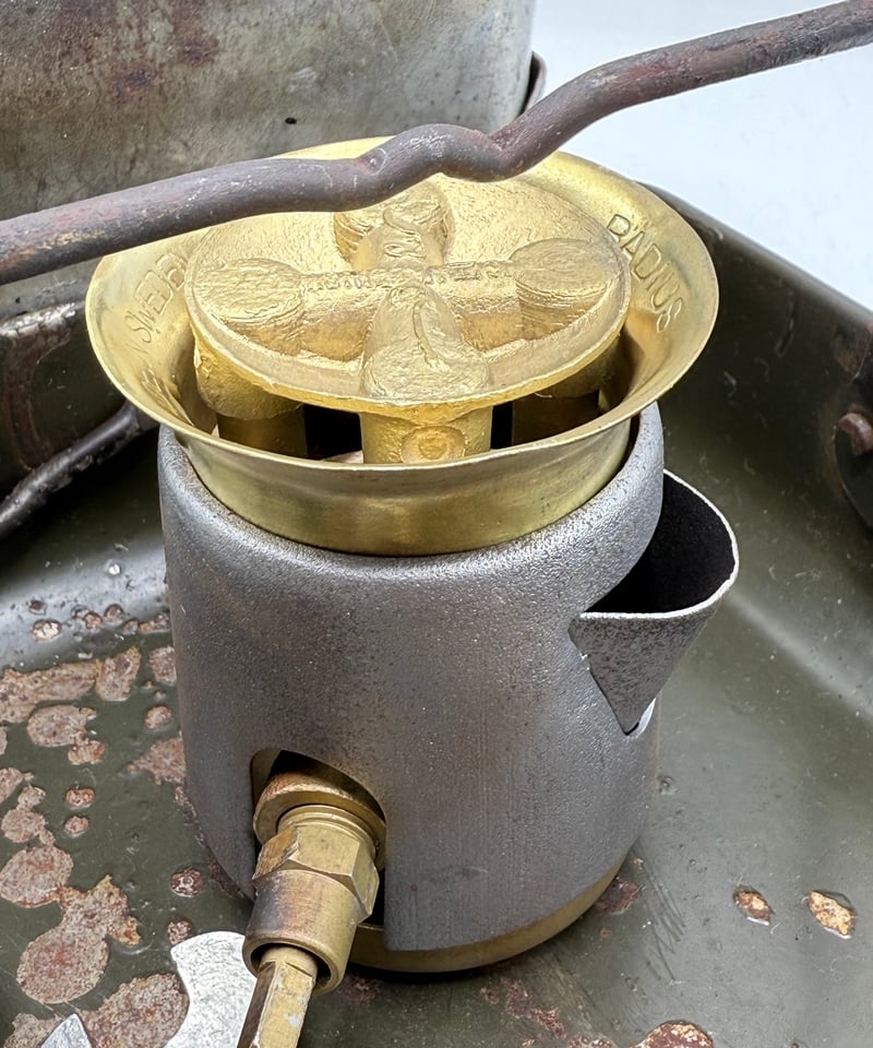 スウェーデン軍用ケロシンミリタリーストーブ‼️RADIUS No.43