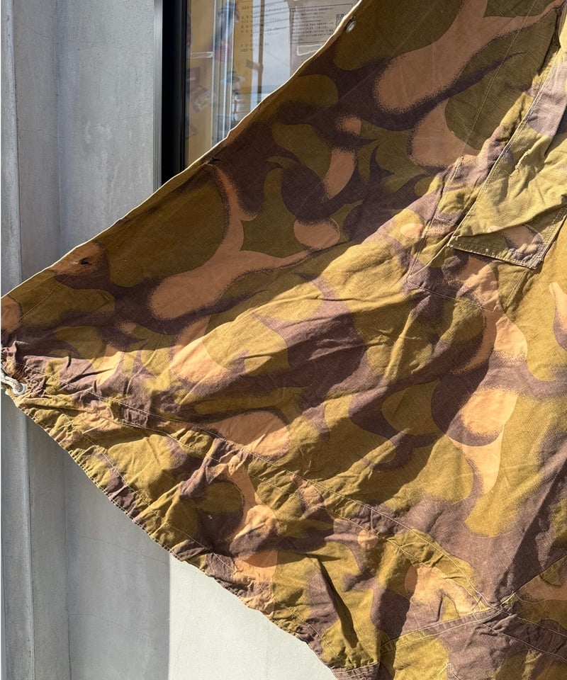 軍幕❗️ハンガリー軍用テント ハリケーン迷彩 1枚バラ売り