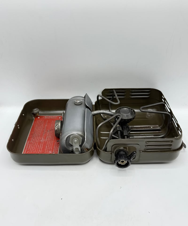 005『ドイツ軍用‼️ミリタリーストーブ❗️』ENDERS Benzin-Gaskocher