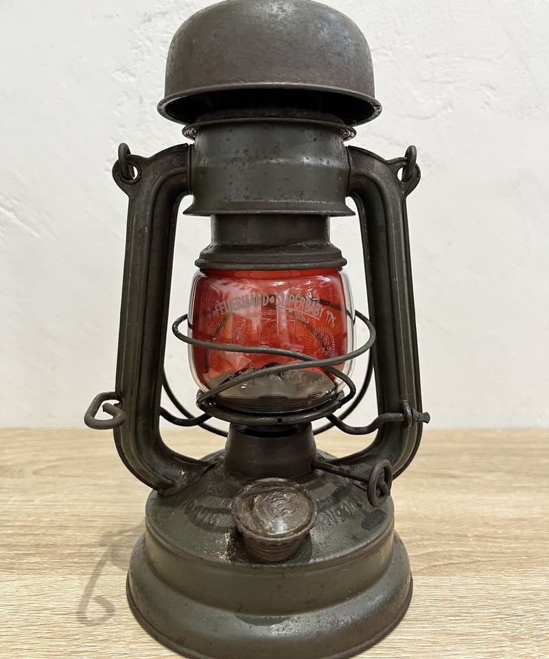 003 レアアイテム‼️FEUERHAND No.176e WW2 ハーフレッドガラス