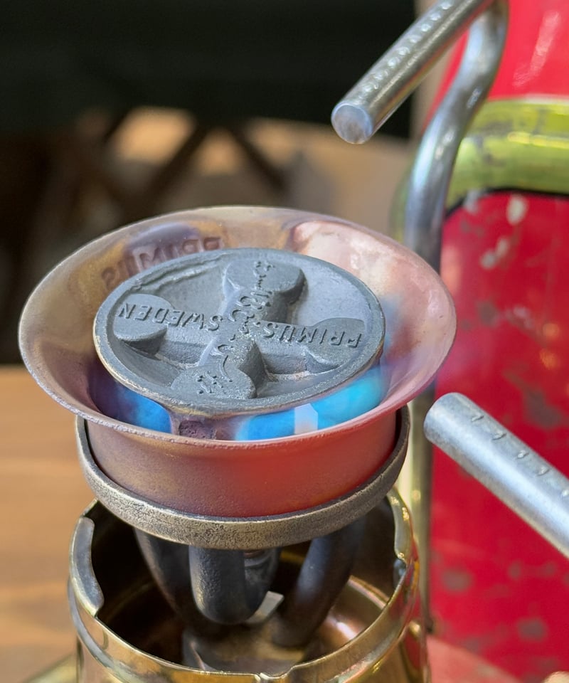 極美❗️PRIMUS No.210 シングルバーナーストーブ ブラス 極美❗️PRIMUS No.210 シングルバーナーストーブ ブラス