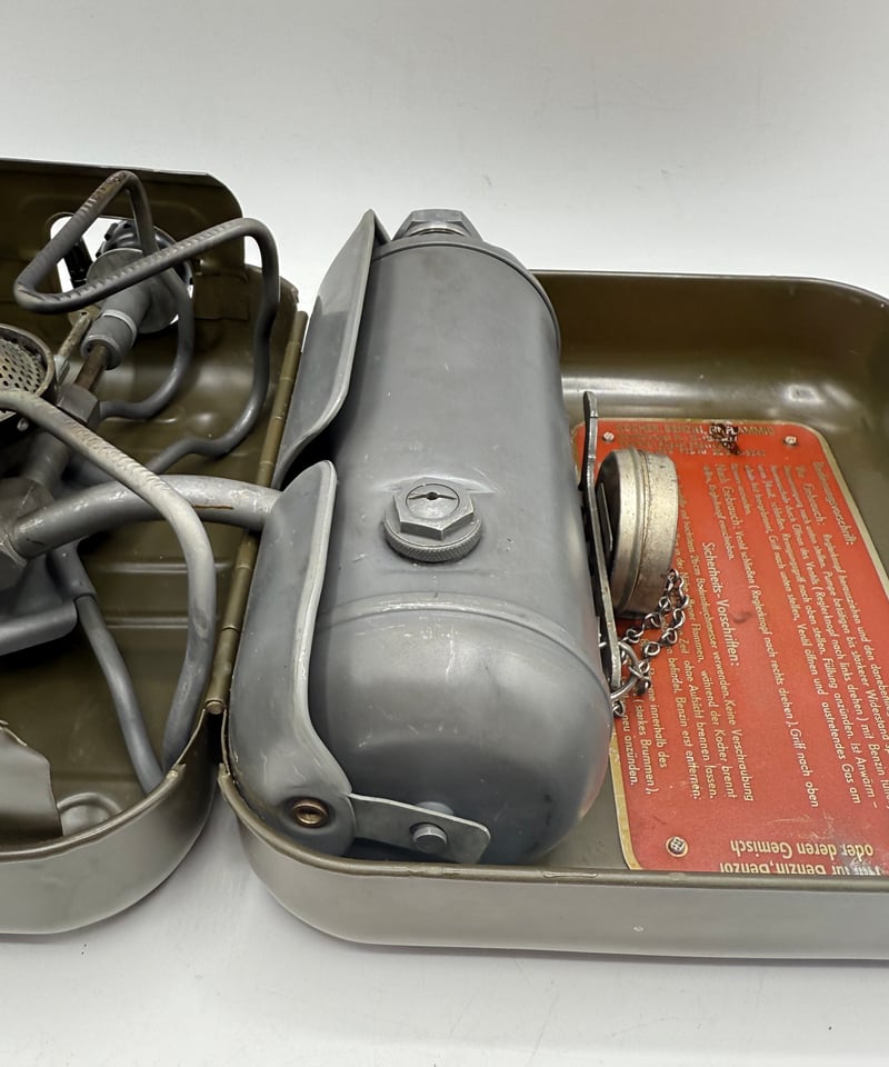 006極美『ドイツ軍用‼️ミリタリーストーブ❗️』ENDERS Benzin