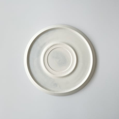 SNOW WATER / ripple plate (Φ22cm)