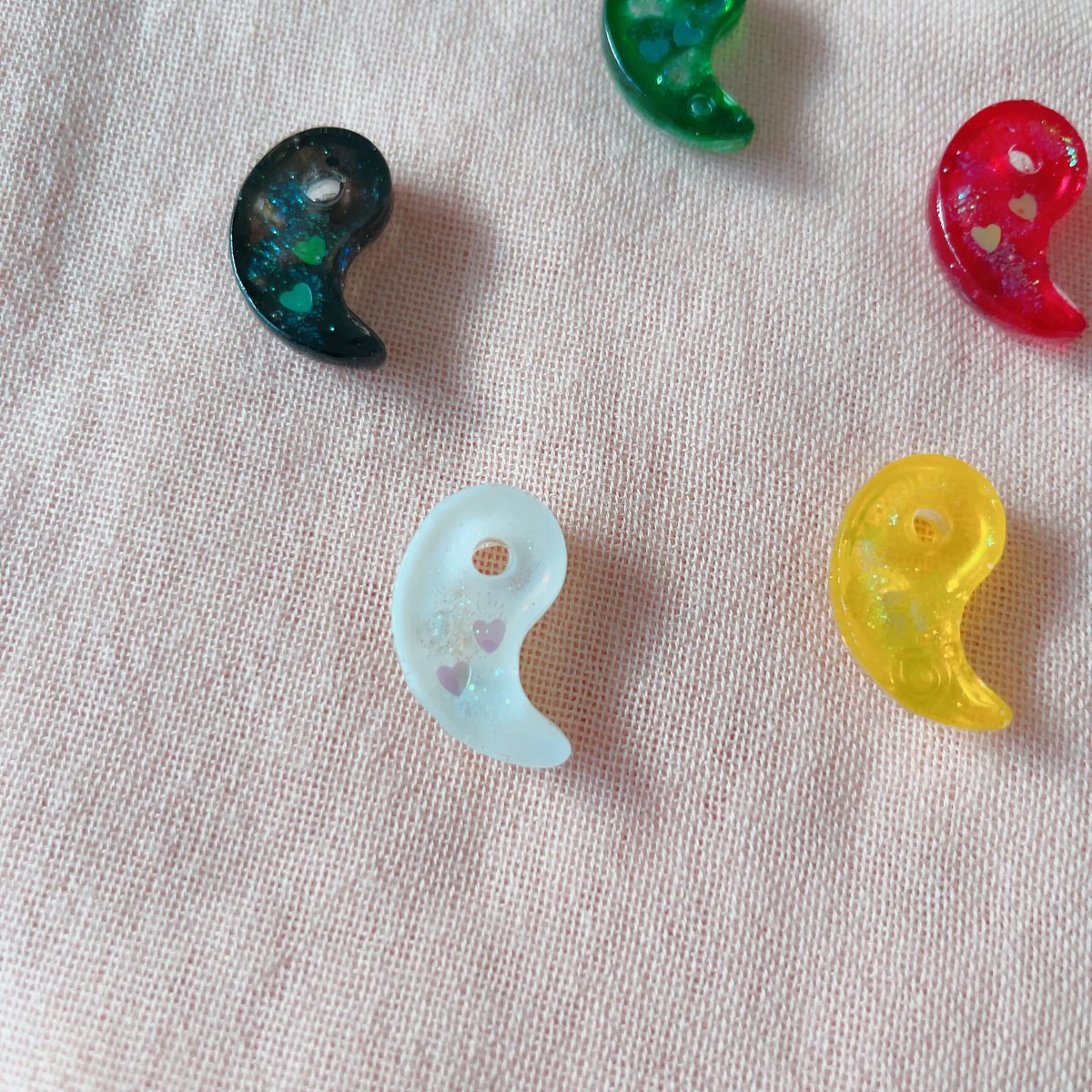 陰陽統合勾玉オルゴナイト(中)五行カラー | Ripple STORE