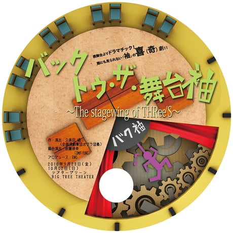 バック トゥ ザ 舞台袖 ～The stagewing of THRee'S～DVD